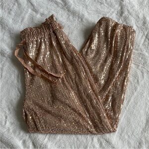 Sparkling Sequin Pants